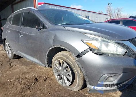 2015 Nissan Murano Sl from USA, damaged, VIN 5N1AZ2MH4FN250029